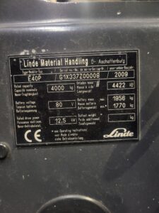 Linde E40P